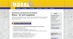 Desktop Screenshot of massa-bauteam.de